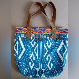 Rapsodia bohemian-style tote bag